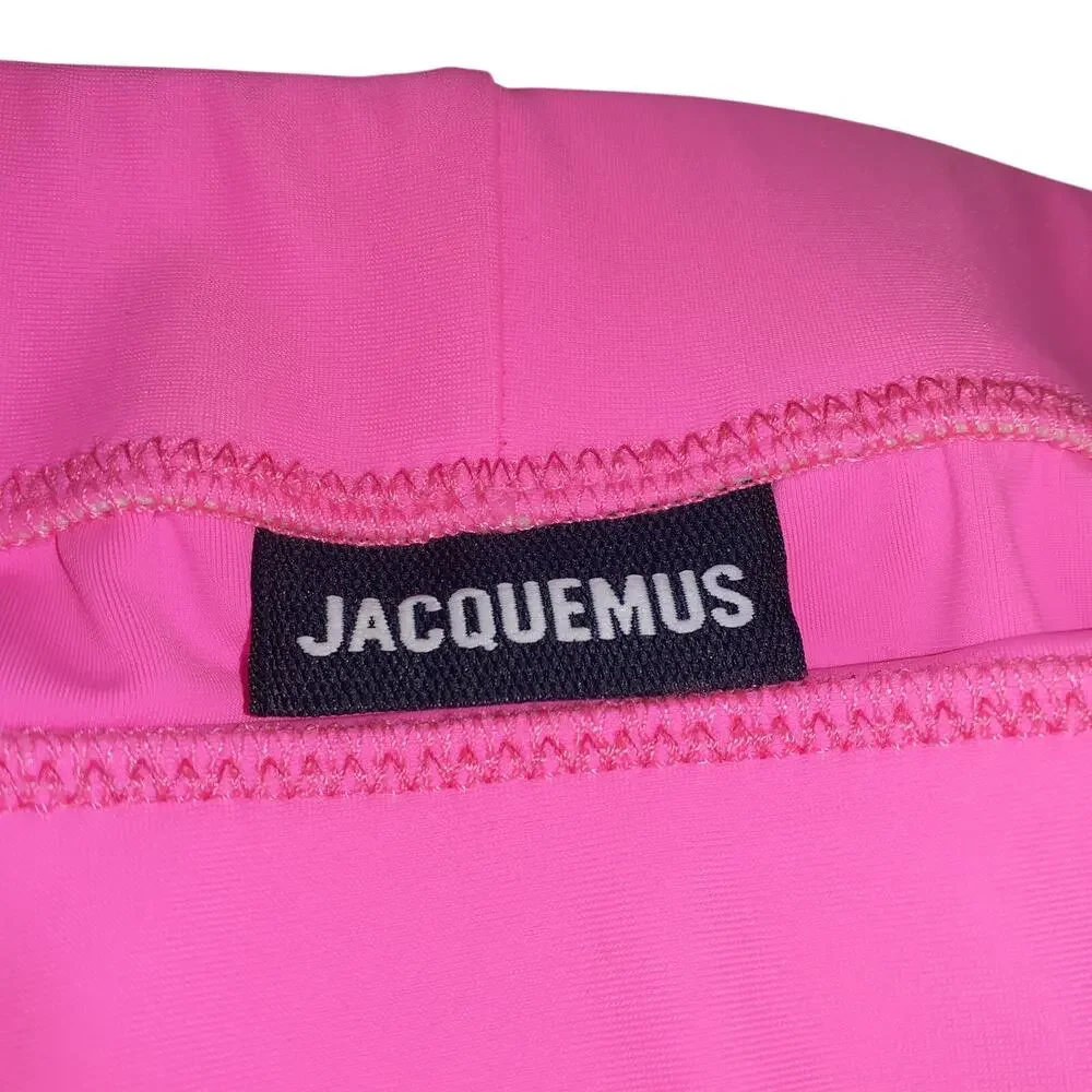 Jacquemus Sleek Pink La Jupe Tuba Maxi Skirt Size US 2